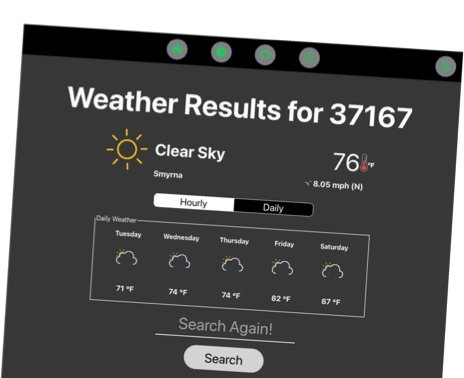 Weather SPA App